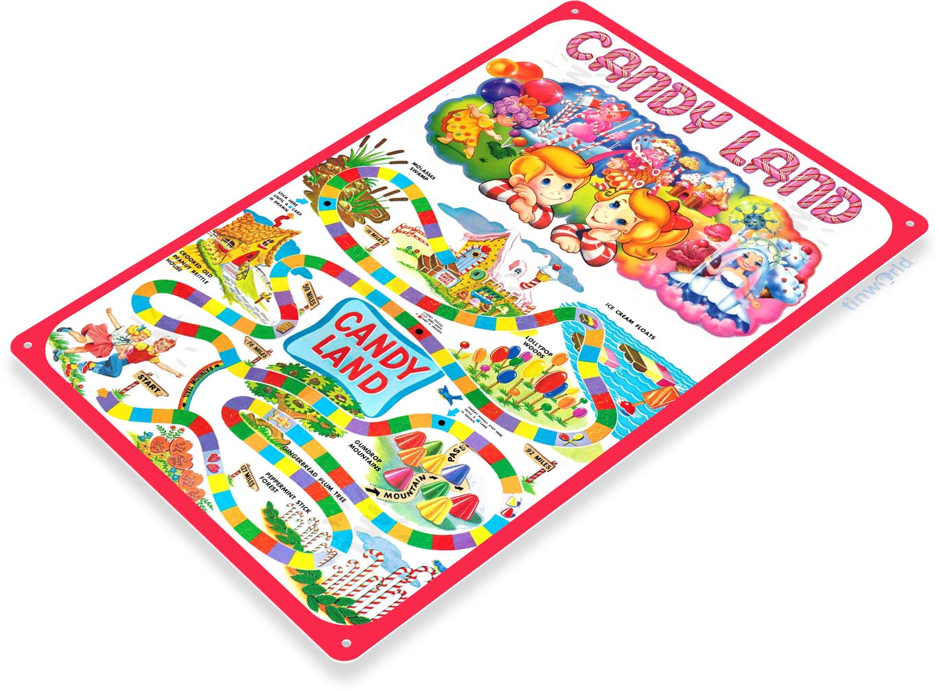 Amazon.co.jp: Tinworld ブリキ看板 C263 キャンディーランド
